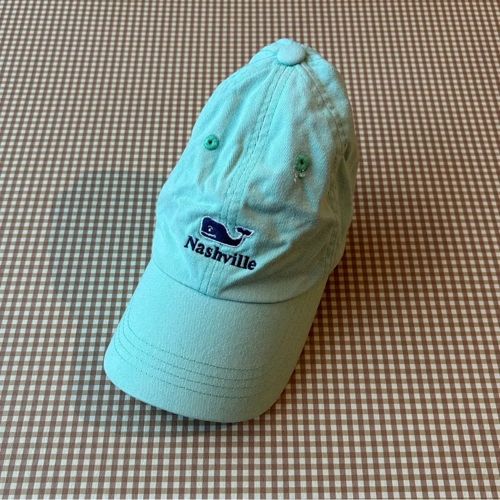 Vineyard Vines Nashville Tennessee‎ hat cap “mint color” preppy sporty. CLEAN